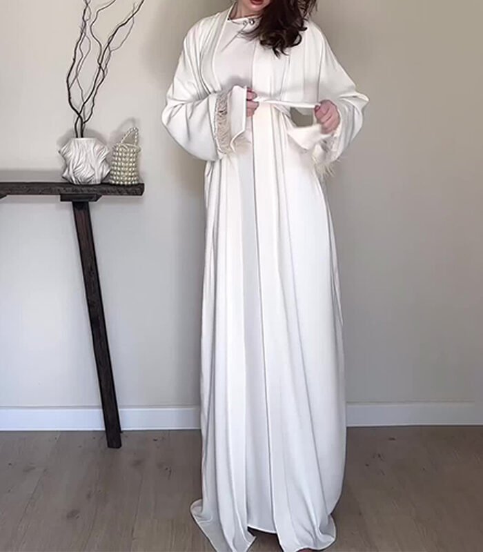 Alternative view of Stunning Conservative White Dresses – Elegant & Modest Fashion