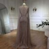 wedding dress for muslims, High-end Elegant Fishtail Banquet Host Dress - Image 3
