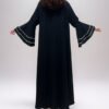 formal modest gowns,Embroidered Pearl Robe - Image 3