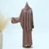 modest plus size fashion,Colorful Elegant Cloth Length Dress - Image 6
