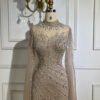 wedding dress for muslims, High-end Elegant Fishtail Banquet Host Dress - Image 7