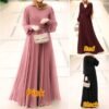 Casual Pleated Dress,fashion muslim 10 fashion muslim