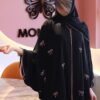 somali clothes,Embroidered Cardigan dress - Image 3