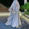 formal modest dresses,Women's Suit Robe Dress - Image 2
