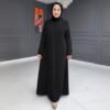 modest formal gowns,Two-piece Zipper Cardigan Dress - Image 3