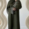 islamic clothing for women,Islamic Flower Embroidered - Image 3
