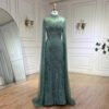 wedding dress for muslims, High-end Elegant Fishtail Banquet Host Dress - Image 8