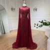 wedding dress for muslims, High-end Elegant Fishtail Banquet Host Dress - Image 10