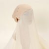 headscarf fashion,Bright Silk Island Wrinkle - Image 8