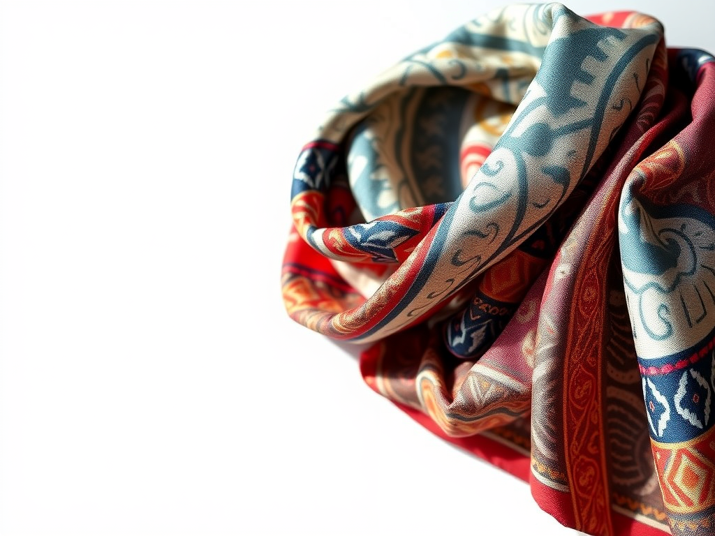 classic wrap style of headscarf