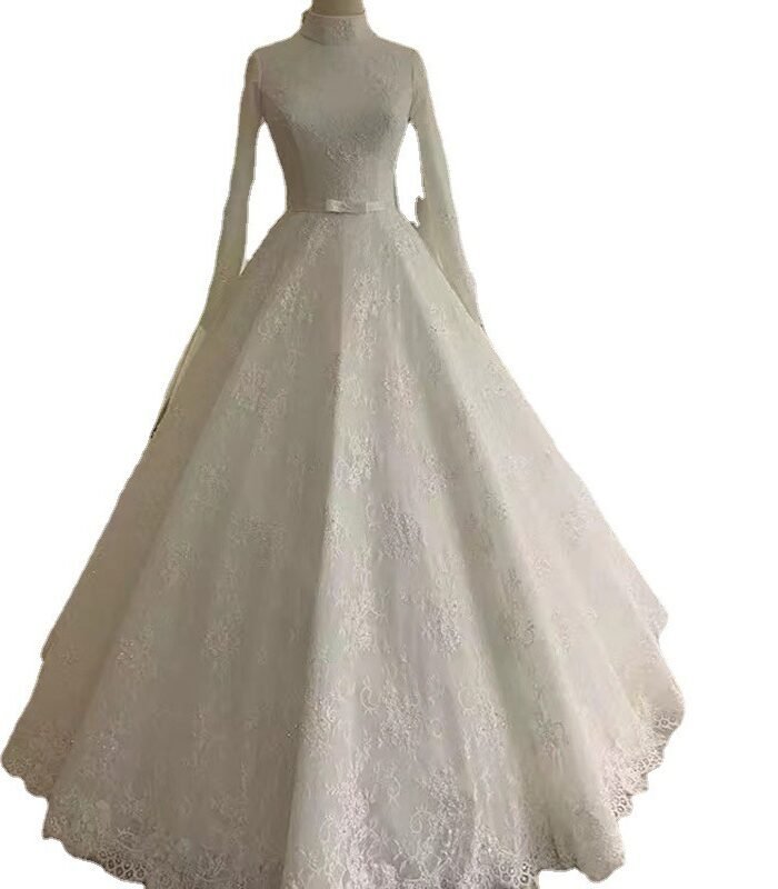 Alternative view of wedding gown for muslim,Women's  Wedding Dress
