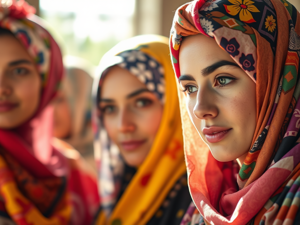 scarf as a hairband for muslims women 1