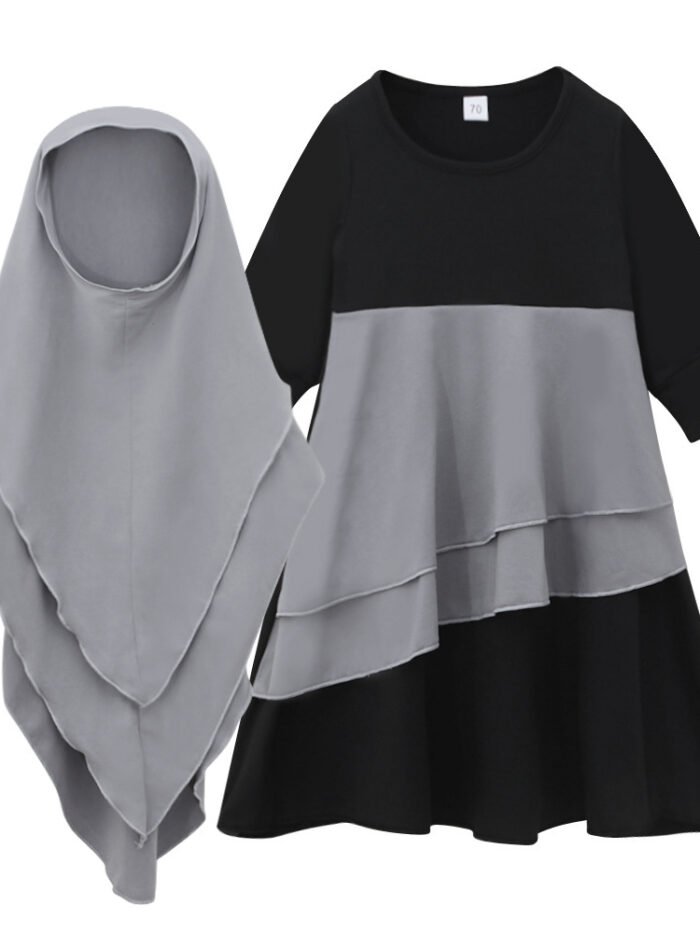 Alternative view of ✨ Adorable & Comfortable Hijab Set for Girls – Perfect Modest Wear for Every Occasion
