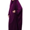 muslim female attire,Women's Polyester Long-sleeved Dress - Image 2