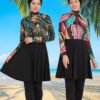 Epic Muslim Swimsuit for Ladies - Amofashion Ltd 30 two women standing in front of a beach, muslim swimsuit for ladies