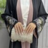 Embroidery Coat Dress,islamic clothes for ladies - Image 3