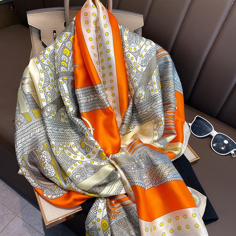 Luxurious satin scarf for hair – The Perfect Blend of Style & Function 5 4