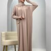 soft summer dress,Women's Muslim Robe Polyester Fiber - Image 5