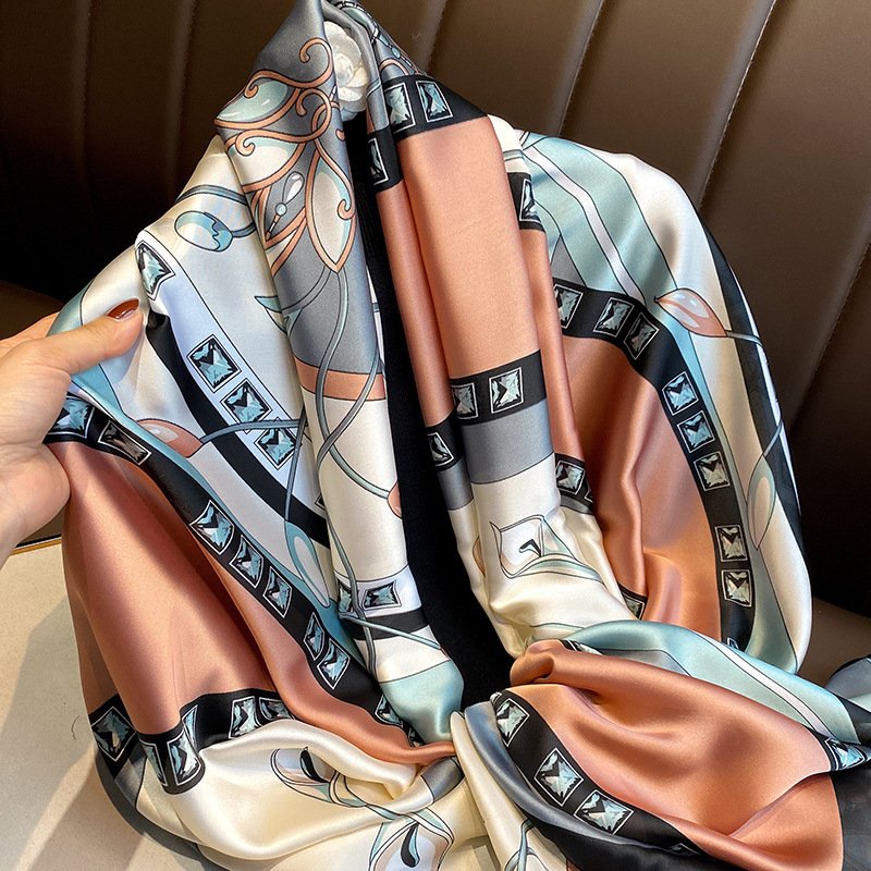 Luxurious satin scarf for hair – The Perfect Blend of Style & Function 9 8