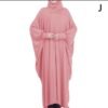 burka clothing,Sleeve Dress With Pouch - Image 9