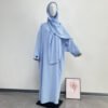 Female Muslim Attire,Headscarf Dress - Image 2