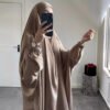 Stunning Abaya Jilbab – Flowy Comfort in Timeless Shades - Image 3