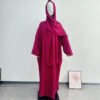 Female Muslim Attire,Headscarf Dress - Image 10