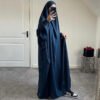 Stunning Abaya Jilbab – Flowy Comfort in Timeless Shades - Image 6