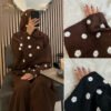 Embroidered Elegant Cardigan Robe,cheapest abaya - Image 5