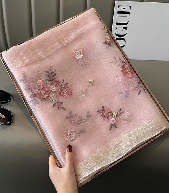 Alternative view of ✨ Elegant Head Satin Scarf – A Timeless Blend of Luxury & Style