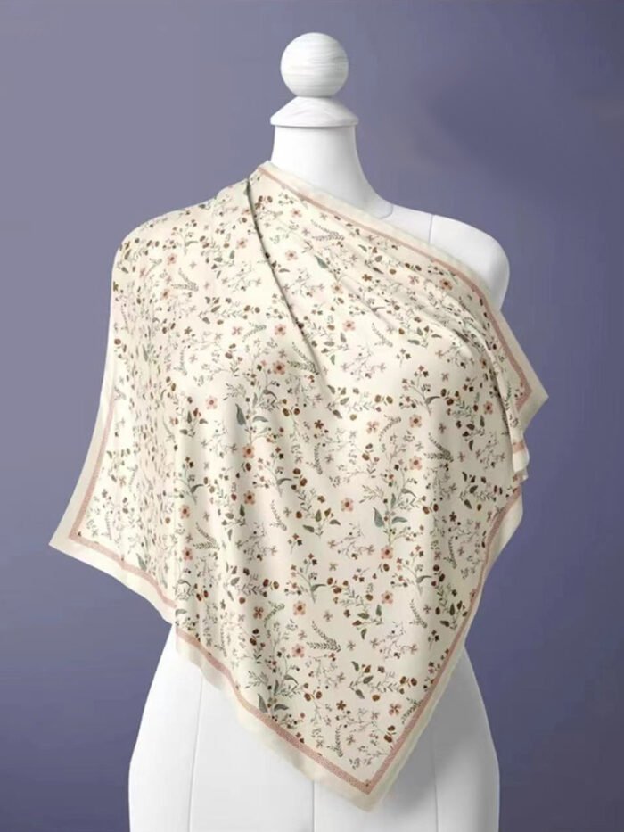head scarf satin