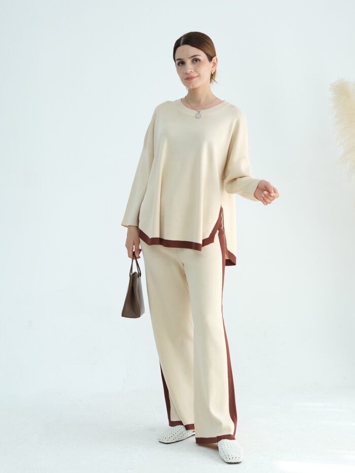 Alternative view of knitted suit dress for ladies
