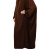 muslim female attire,Women's Polyester Long-sleeved Dress - Image 5
