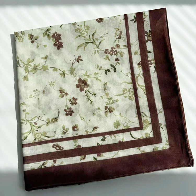 ✨ Elegant Satin Scarf Hair – The Perfect Blend of Style & Function - Brown , 45 Inches