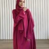 Female Muslim Attire,Headscarf Dress 19 Female Muslim Attire