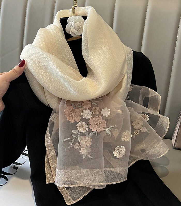 head satin scarf
