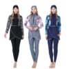 a group of women wearing different colors with Gap Inc. in the background, beach suit for women