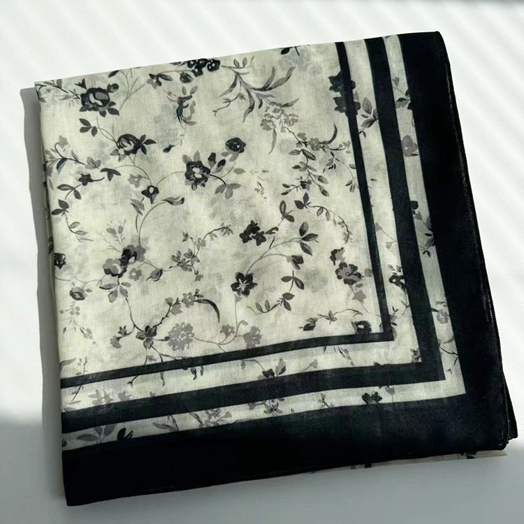 ✨ Elegant Satin Scarf Hair – The Perfect Blend of Style & Function - Black , 45 Inches