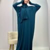 soft summer dress,Women's Muslim Robe Polyester Fiber - Image 9