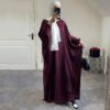 Stunning Abaya Jilbab – Flowy Comfort in Timeless Shades - Image 2