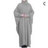 burka clothing,Sleeve Dress With Pouch - Image 4