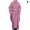 burka clothing,Sleeve Dress With Pouch - Image 5