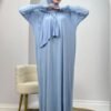 soft summer dress,Women's Muslim Robe Polyester Fiber - Image 7