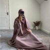Stunning Abaya Jilbab – Flowy Comfort in Timeless Shades - Image 7