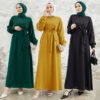 Captivating Modest Maxi Dress - AmoFashion Ltd 17 a group of women in different colors, modest maxi dress