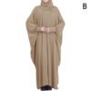 burka clothing,Sleeve Dress With Pouch - Image 7