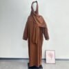 Female Muslim Attire,Headscarf Dress - Image 8