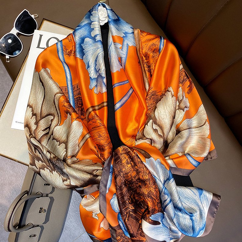 Luxurious satin scarf for hair – The Perfect Blend of Style & Function 7 6