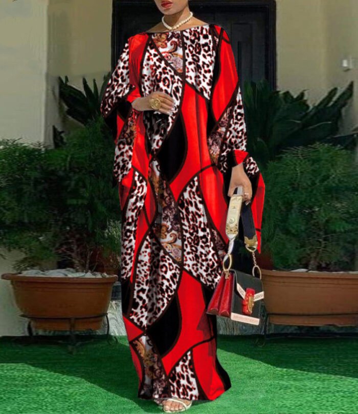 Alternative view of Baati Dress – Traditional Elegance with a Modern Twist