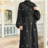 islamic clothing dresses, Luxurious Flower Embroidered 9 islamic clothing dresses, Luxurious Flower Embroidered - Image 5
